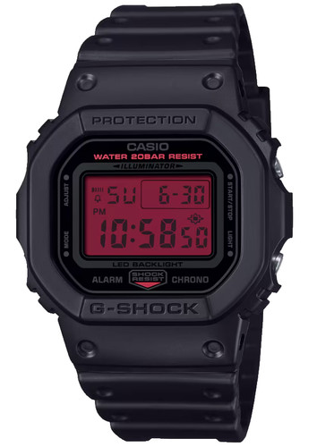 Casio shock red digital dial - casio,